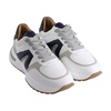 White Blue Gray Sneakers