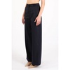 High-waisted wide-leg trousers