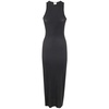 Deep Black Evie Long Dress