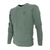Green Cotton Crew Neck Sweater MA1394