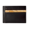Brown Leather Wallet with Multiple Pockets