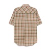 Checkered Cotton Short-Sleeve Shirt