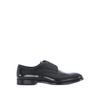 Black Brushed Leather Oxford Shoe