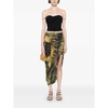 Draped Bustier Top