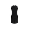 Chic Sleeveless Dress with Back Zipper