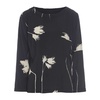 Feather Flower Blouse Haru Style