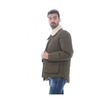 Quilted Jacket with Faux Fur Collar