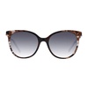 Brown Butterfly Sunglasses with Gradient Lenses