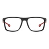Matte Black Red Eyewear Frames