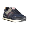 Polyester Sneaker with Laces and Contrast Details