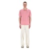 Pink Polo Shirt Lightweight Sponge Fabric