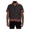 Multicolor Patterned Silk Casual Shirt