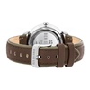 Brown Leather Quartz Analog Watch