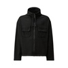 Hooded Open Sweatshirt