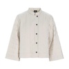 Oriental Inspired Quilted Ivory Jacket