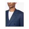 Double-breasted overcheck suit