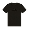 Black T-shirt with Modern Design