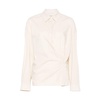 Button-Up Drop Shoulder Shirt