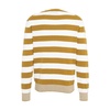 Striped Knit Sweater Yellow