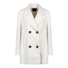 White Double-Breasted Coat