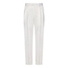 White Trousers Elegant Fashion Style