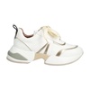 Marble White Gold Sneakers