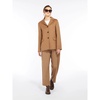 Floria Wool Flannel Trousers