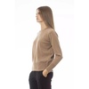 Luxury Beige Wool Cashmere Sweater