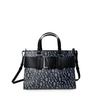 Black Handbag with Zip Fastening
