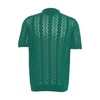 Green Knit Cardigan Short Sleeve