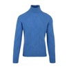 Light Blue Turtleneck for Men