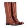 Handcrafted Burnt Brown Leather Boots
