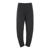 Black Senmei Trousers with Ruched Hem