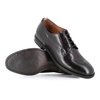 Ebony Leather Derby Shoes