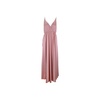 Floral Long Dress with Deep Slit