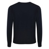 Blue Logo Sweater Wool Jacquard