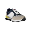 Grey Polyester Sneaker with Laces