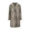 Leopard Print Nylon Coat