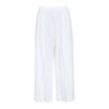 Airy Linen Pants White