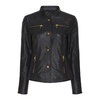 Button Jacket Leather 100042