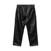 Black Button Zip Fastening Pants