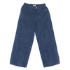 Velvet Trousers with Wide Leg