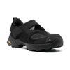 Black Suede Sneakers with Cutouts