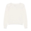 Off White Knit Top