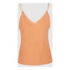 V-Neck Spaghetti Strap Textured Top