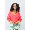 Vintage V-Neck Wool Blend Sweater