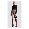High-rise Prince of Wales shorts