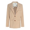Curry Checkered Blazer Soft Fit