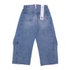 High Waist Straight Fit Denim Shorts