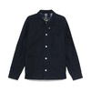 Collared Shirt Jacket Midnight Cotton